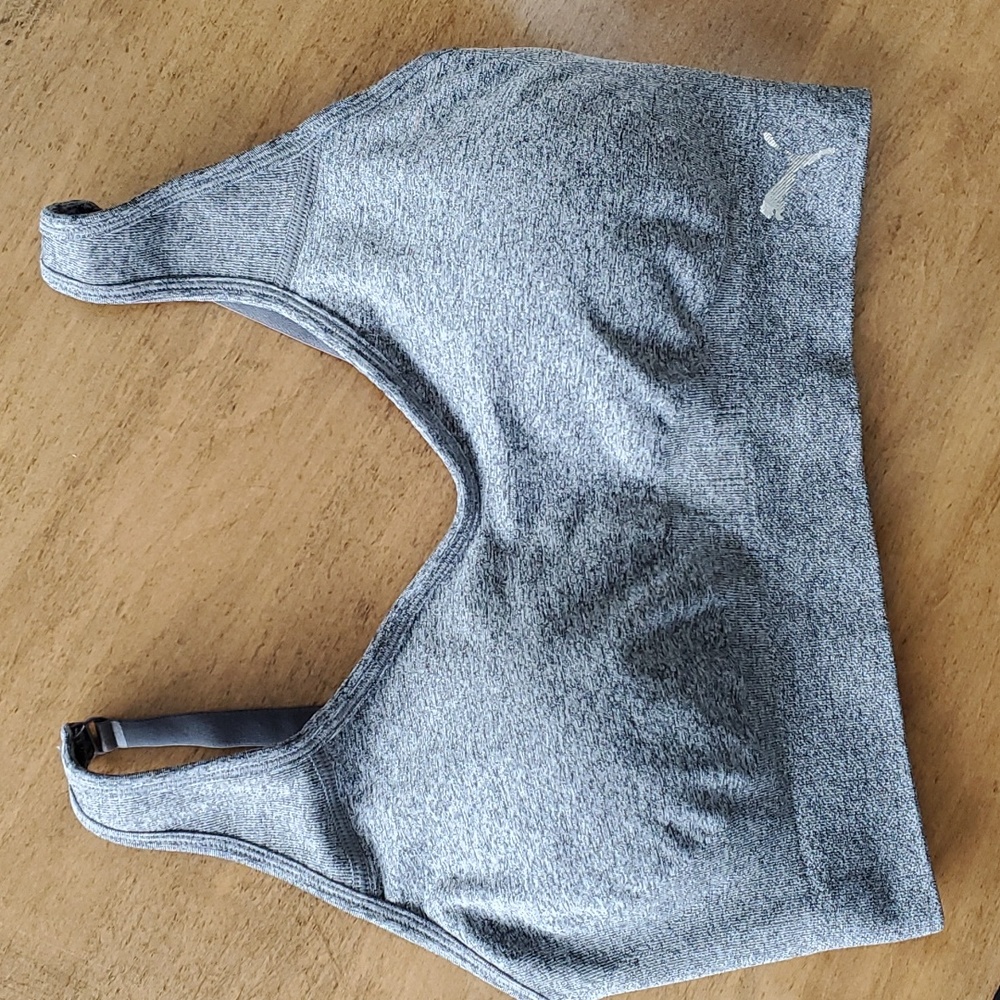 Puma gray sports bra